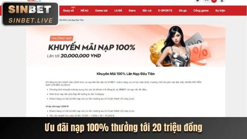 Ưu đãi chào mừng thành viên mới Hbet